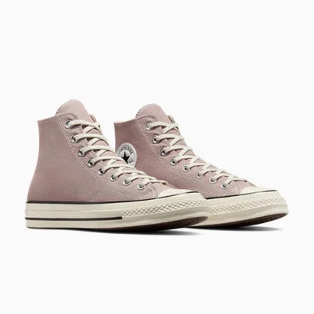 Converse Chuck Taylor in stone mauve/egret/rust pink